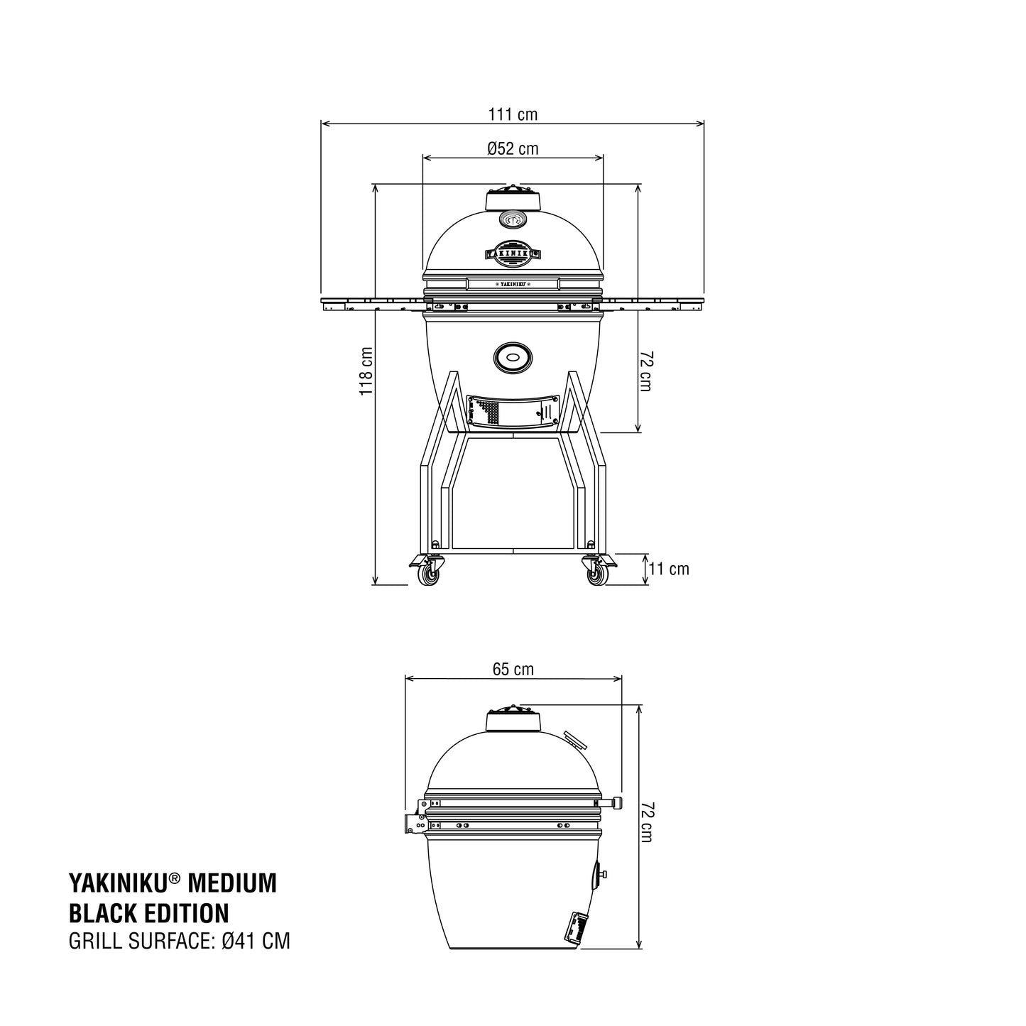 YAKINIKU MEDIUM Solo Black Edition