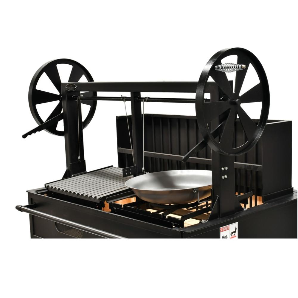 Pro Series Grill Argentino 48″ Rear Brasero on base