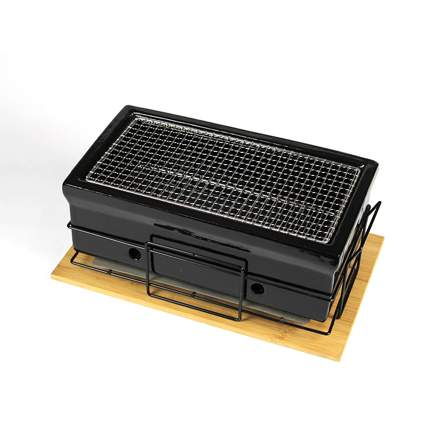 YAKINIKU Black Edition Shichirin rettangolare