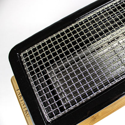 YAKINIKU MEDIUM Shichirin PRO Rettangolare - Premium Konro Grill | 12,3kg