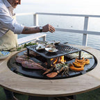 Spolert Houten Tafel Ring