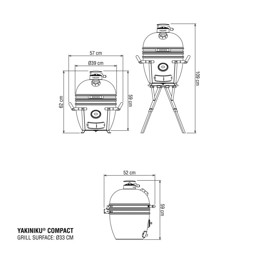 YAKINIKU COMPACT Kamado Basic