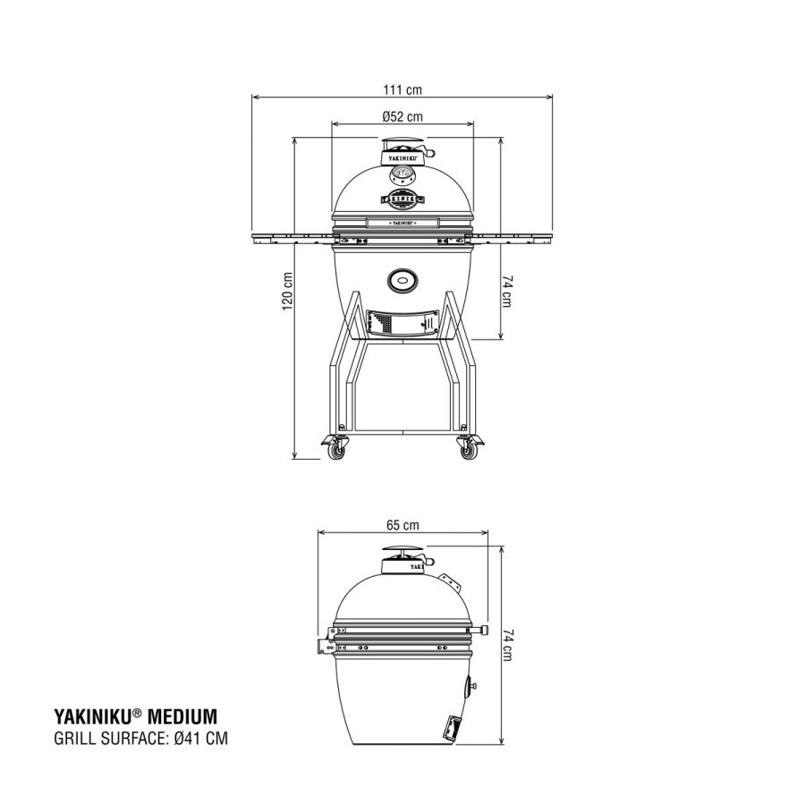 YAKINIKU® MEDIUM Kamado completo